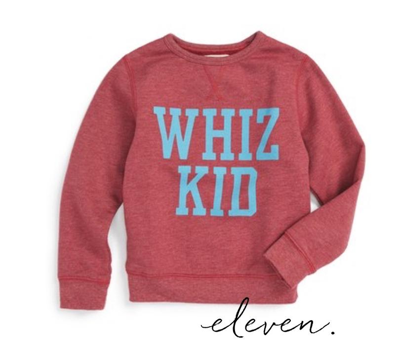 Whiz Kid sweatshirt by Peek Kids