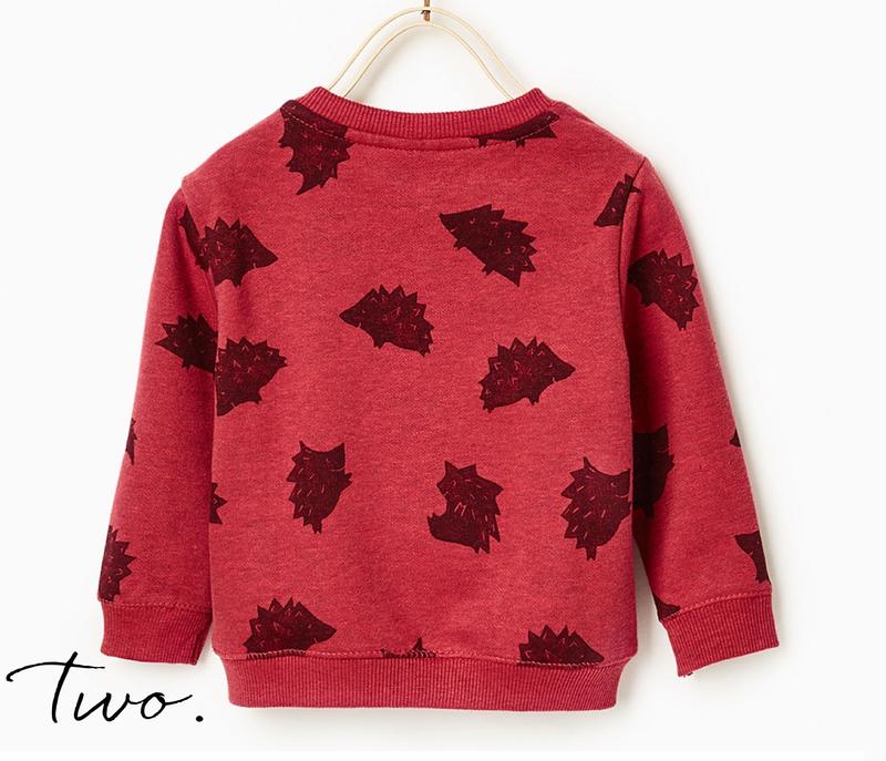 Hedgehog sweatshirt by H&M