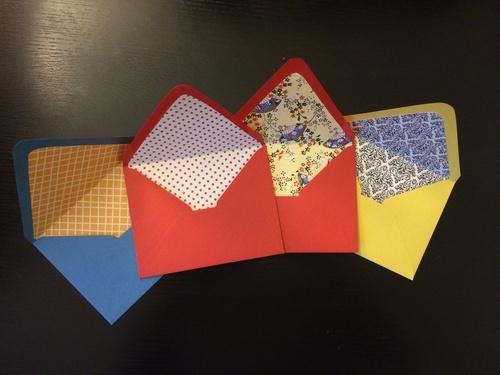 DIY Envelope Liners