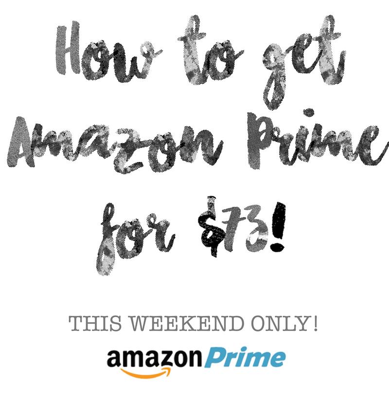 How to get Amazon Prime for $73