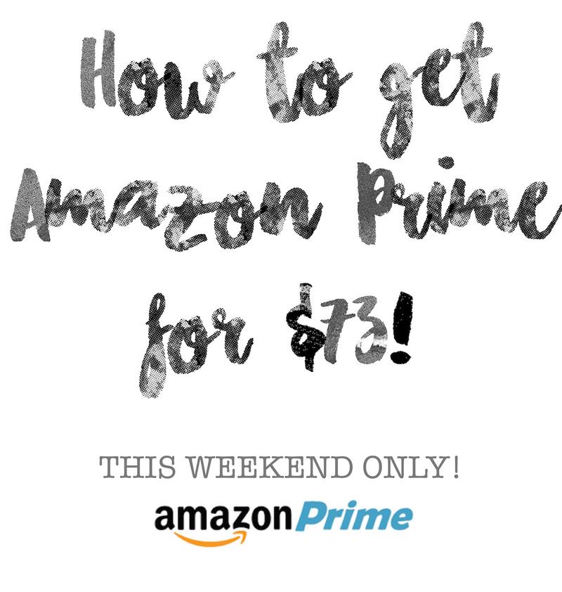 How to get Amazon Prime for $73