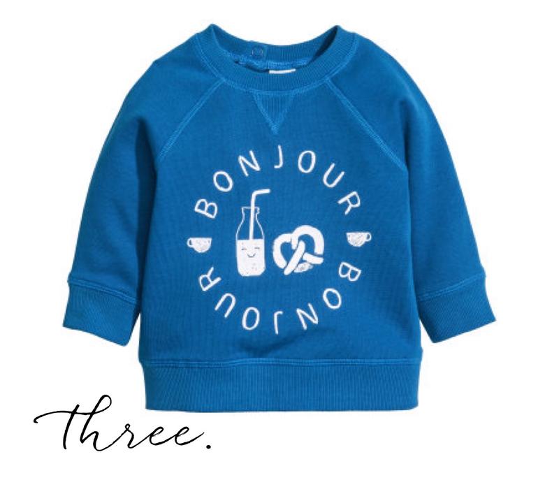 Bonjour Sweatshirt by HM