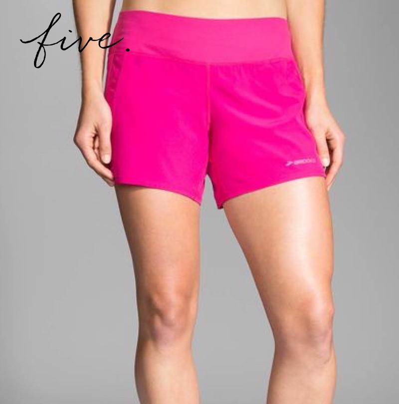 Neon Pop Running Shorts