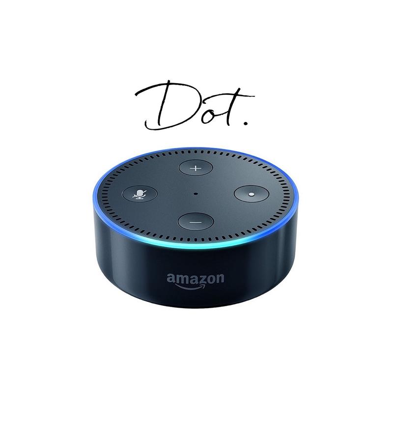 Holiday Gift Guide - Amazon Dot