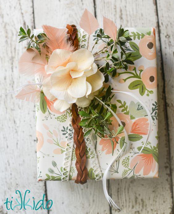 Beautiful ways to gift wrap